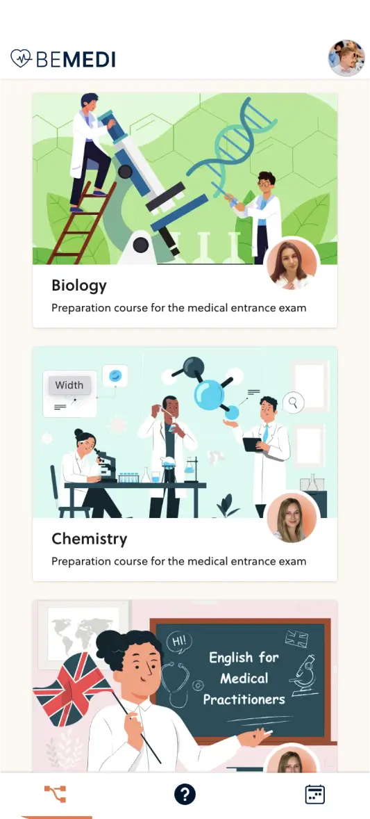 MeritMarch mobile study dashboard